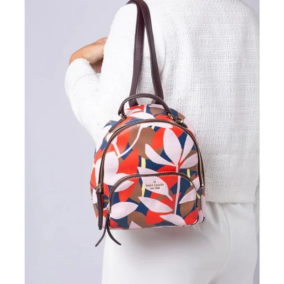 kate spade | Bags | Kate Spade Multi Floral Pebbled Leather  display picture 2